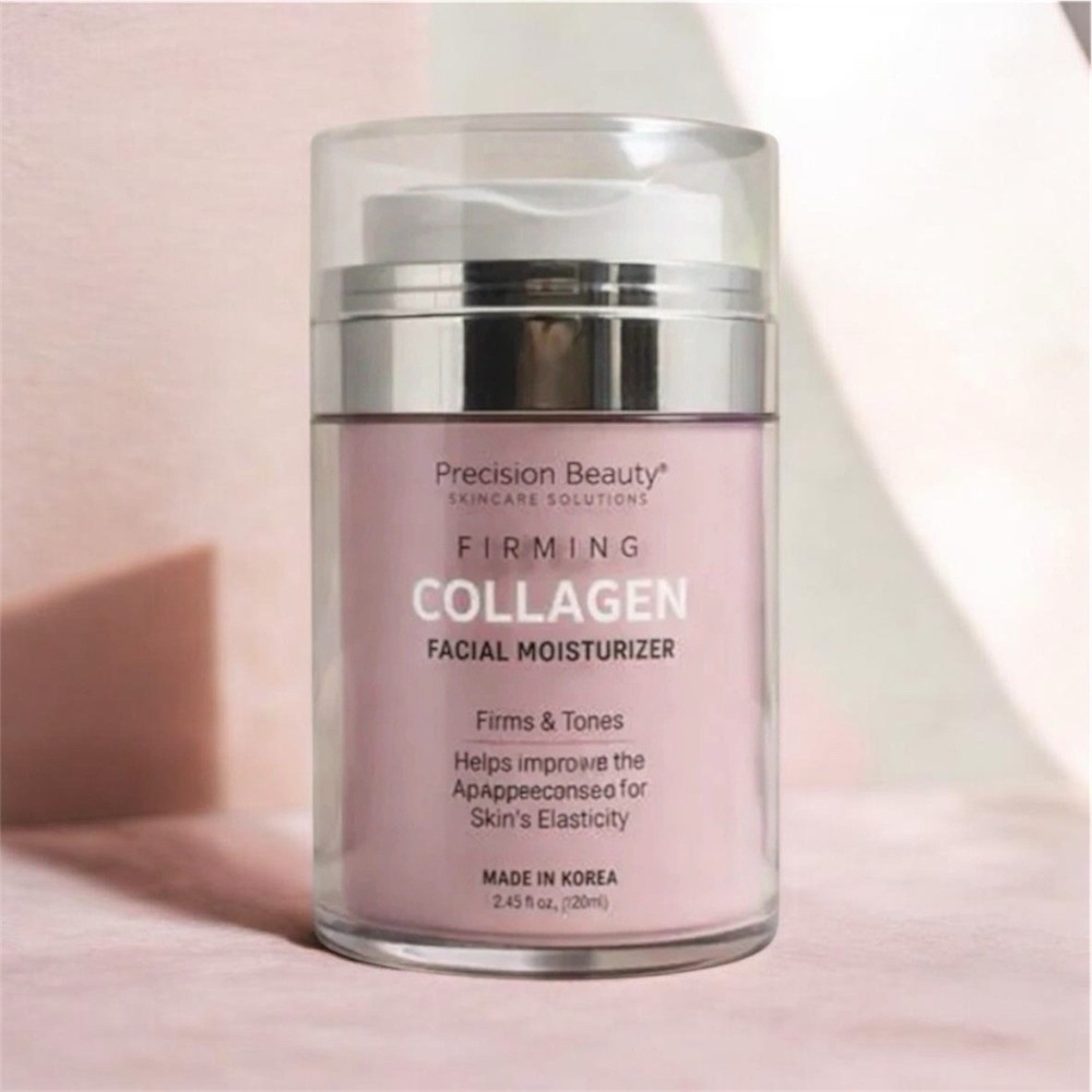 Firms & Tones | Collagen Facial Moisturizer by Precision Beauty – 3.4 fl oz
